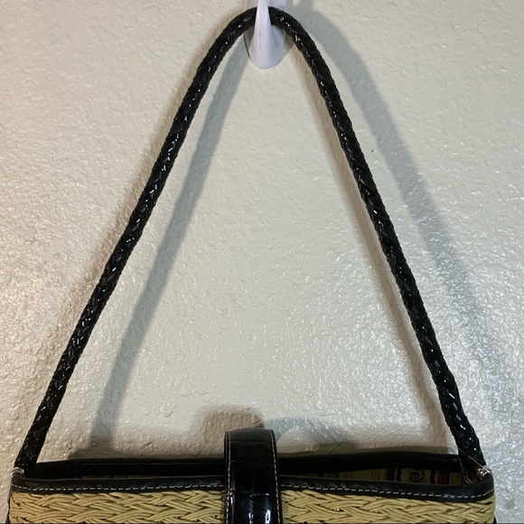 Brighton Valentina Straw Hand Bag Studs - Picture 7 of 8